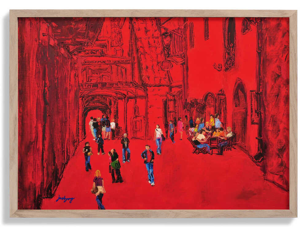 Town Red von Jukyong Park