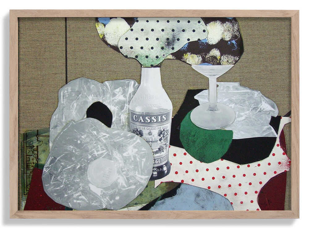 verre et bouteille von Pascal Marlin