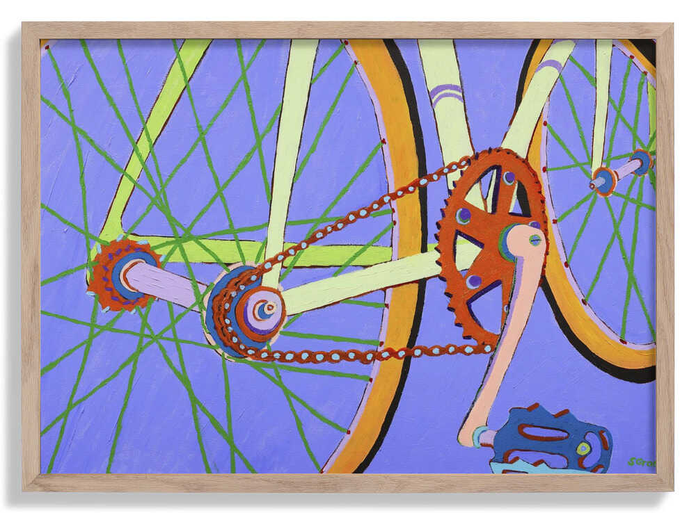 Grüne Speichen von Sue Graef