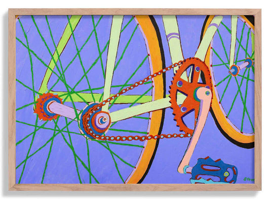 Grüne Speichen von Sue Graef