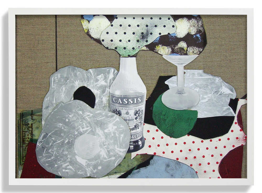 verre et bouteille von Pascal Marlin