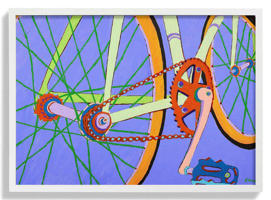 Grüne Speichen von Sue Graef