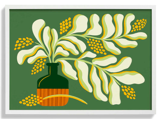 Hawaiianische Ingwerblüten von Kristian Gallagher