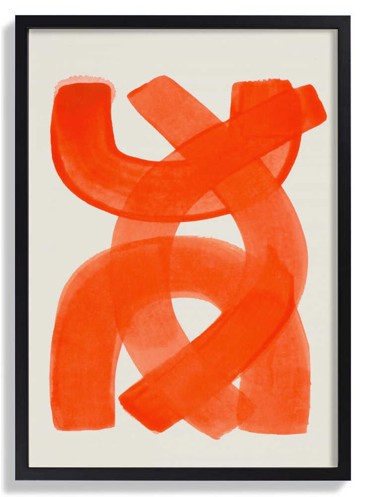 Orange Strokes von Ejaaz Haniff