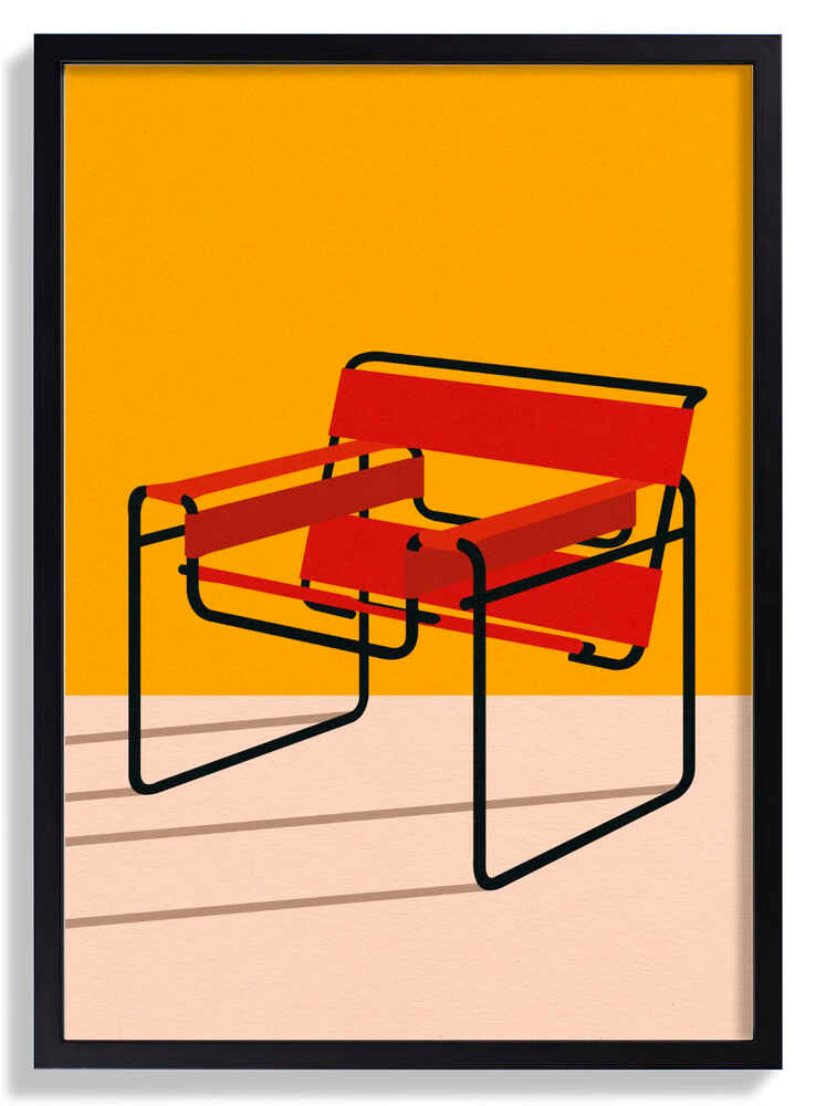 Wassily Chair Marcel Breuer by Rosi Feist