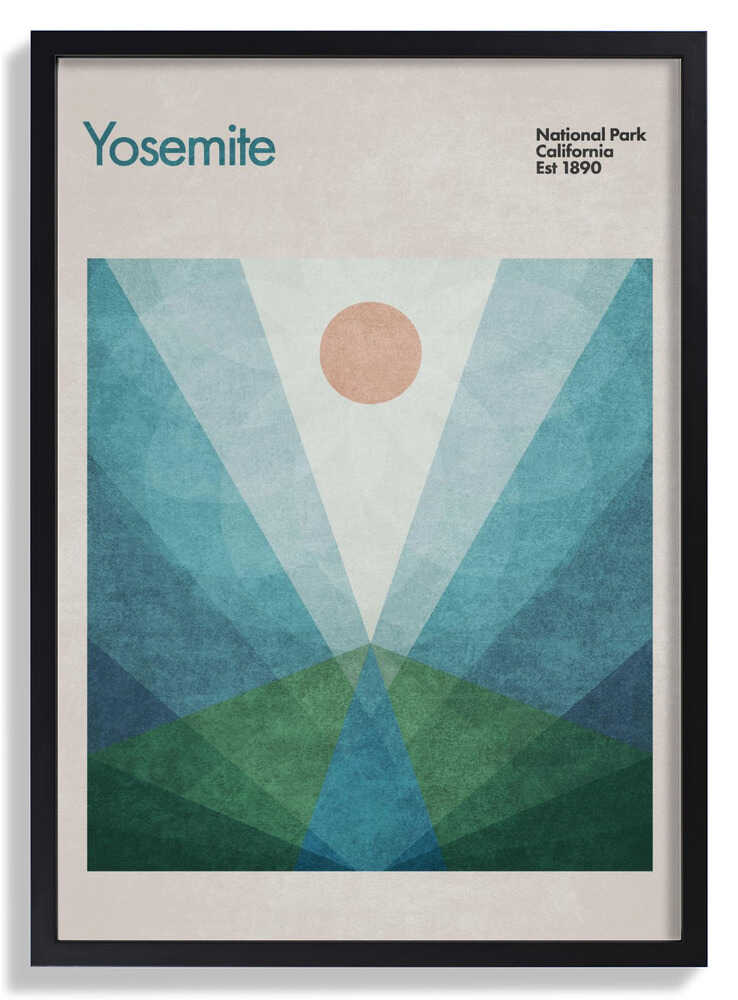 Geometric Sunrise by Emel Tunaboylu