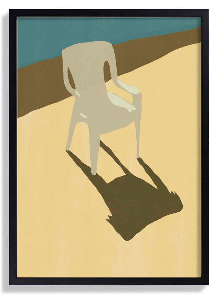 The white chair by Little Dean