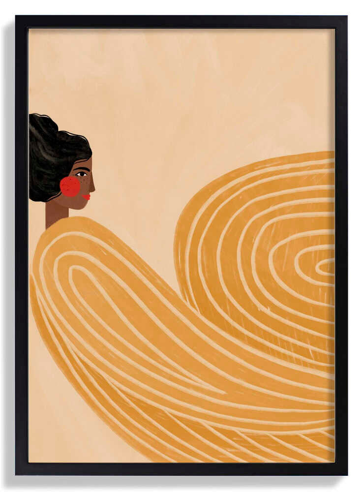 The Woman With the Yellow Stripes by Bea Müller