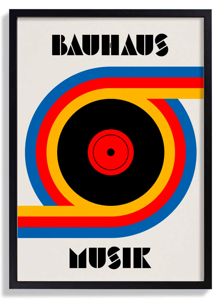 Bauhaus Musik Vinyl von Retrodrome
