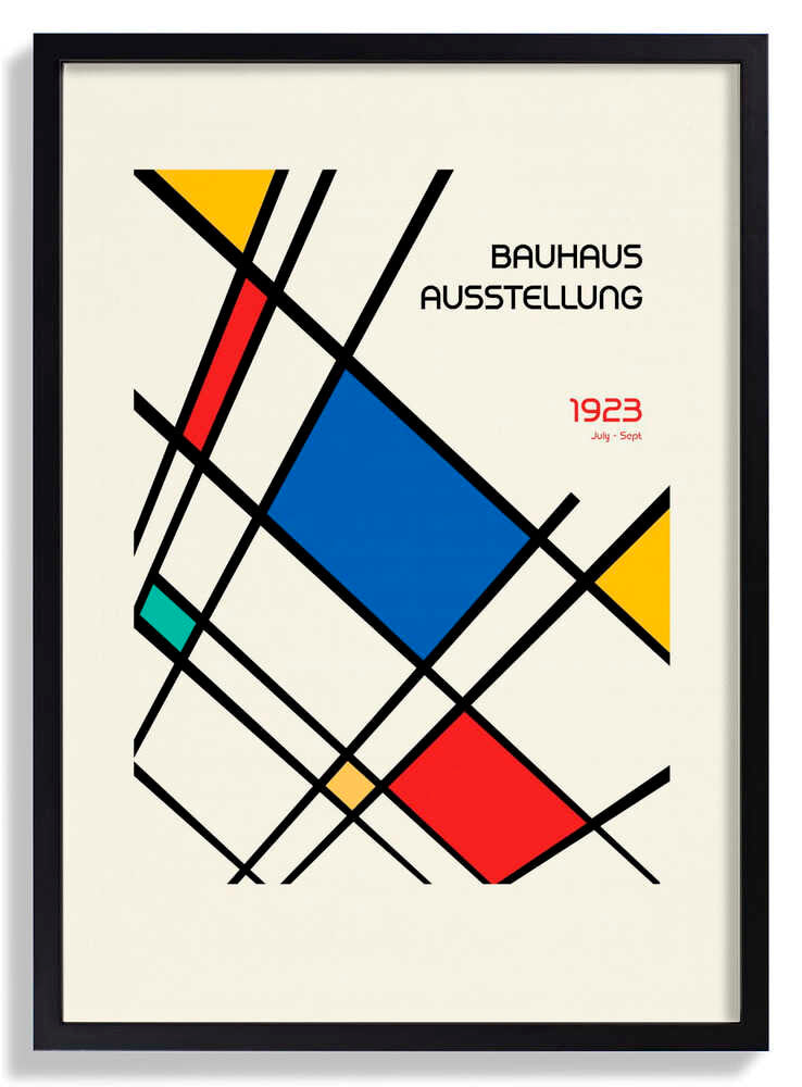 Bauhaus Geometric Design Retro by Retrodrome