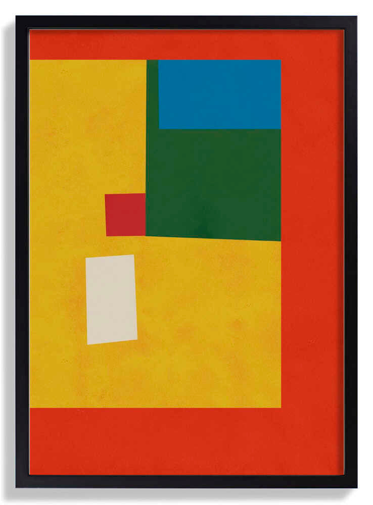 Vibrant Geometric Shapes by Little Dean