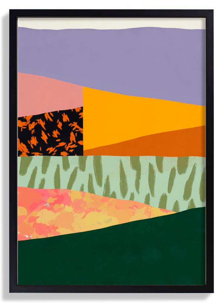 Geometric Patterns with Organic Forms by Little Dean