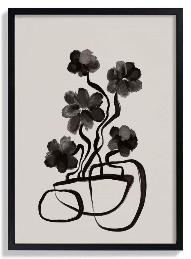 Monochrome Blüten von Treechild