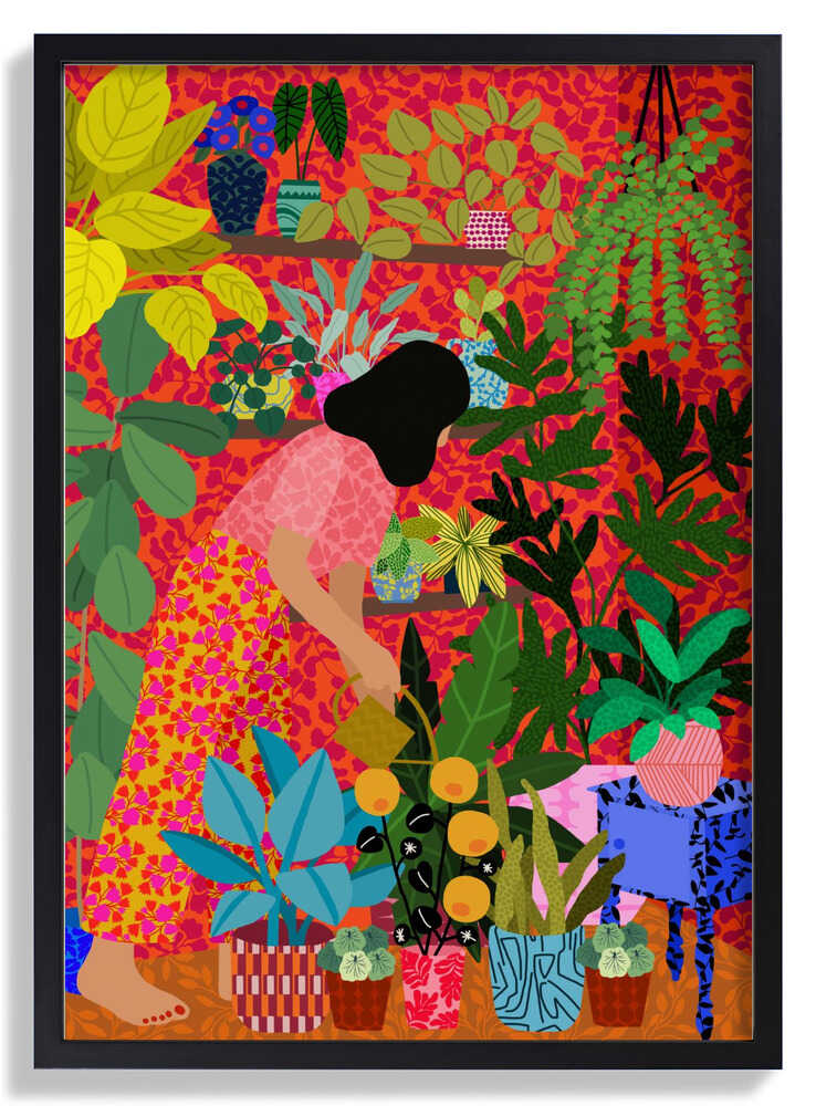 Watering My Plants by Rafaela Mascaro