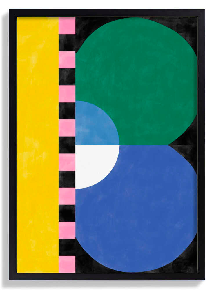 Colorful Geometry Block and shapes by Elena Ristova