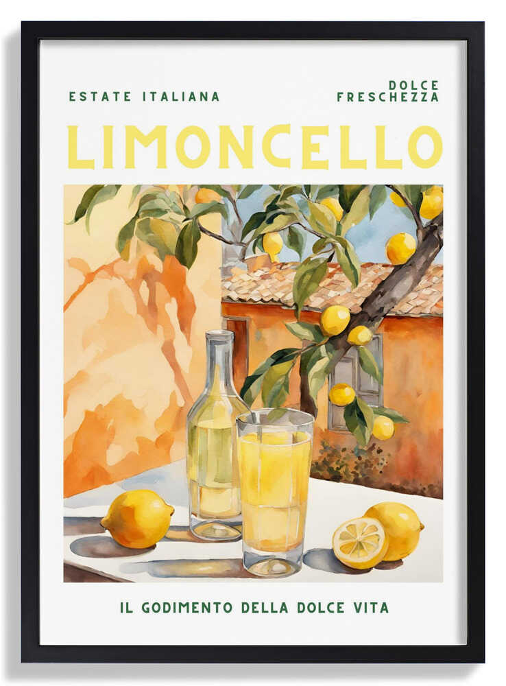 Limoncello, Aquarell, Fresh by Ohkimiko