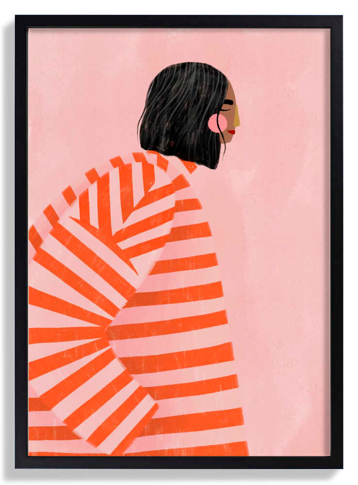 The Woman With the Orange Stripes by Bea Müller