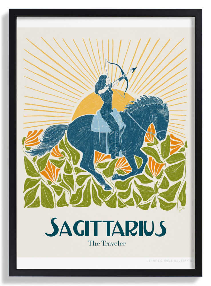 Jlr Sagittarius by Jenny Liz Rome