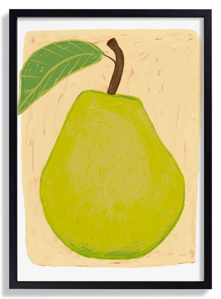 Big green pear by Sharyn Bursic