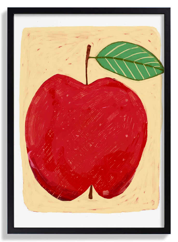 Großer roter Apfel von Sharyn Bursic