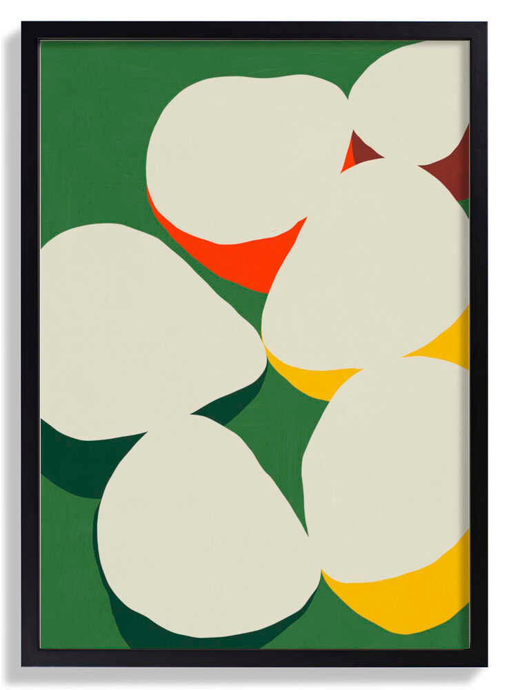 Organic Shapes And Vibrant Colors by Little Dean