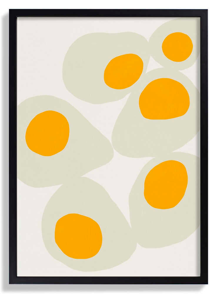 Yellow Eggs food art by Little Dean