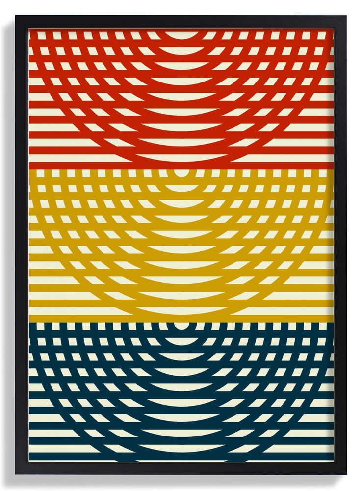 Tri-Color Waves by Petr Strnad