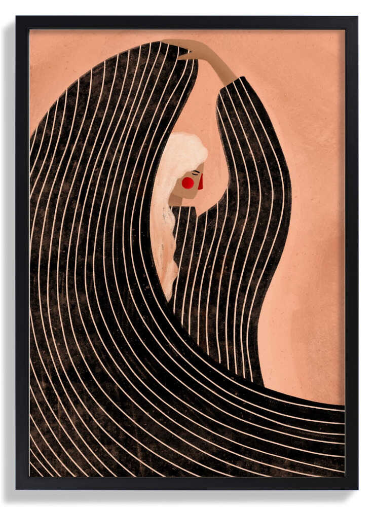 The Woman With the Black Dress by Bea Müller