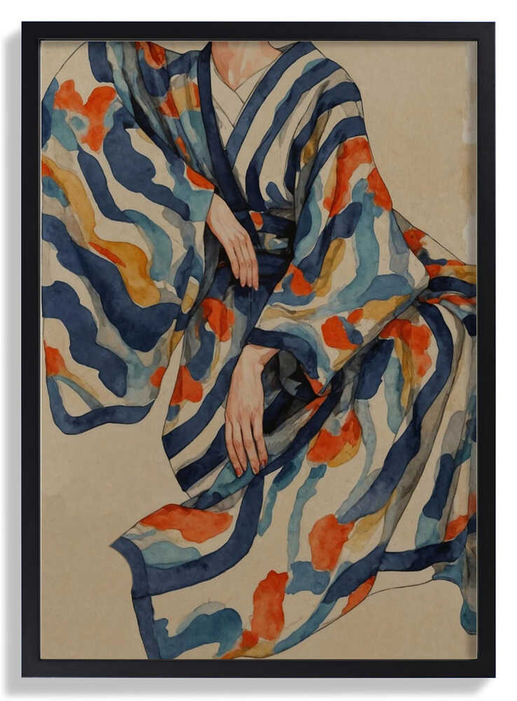 Flowing Kimono Patterns by THE MIUUS STUDIO