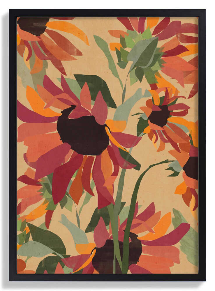 Vibrant  Sunflowers by ThingDesign