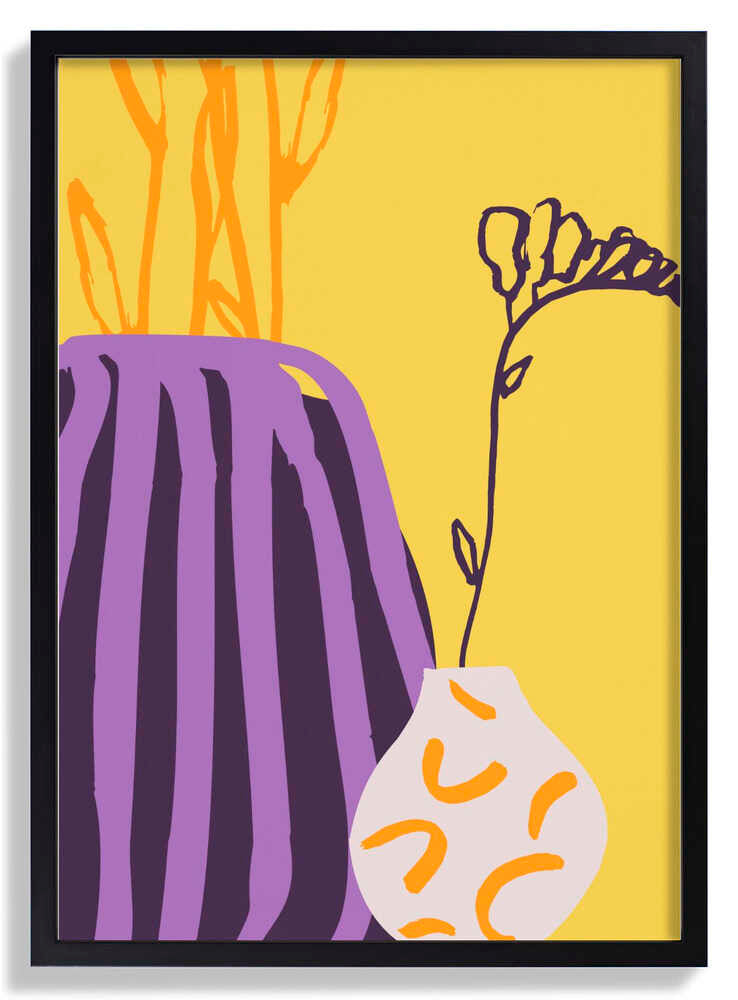 Vibrant Vase Duo by Treechild