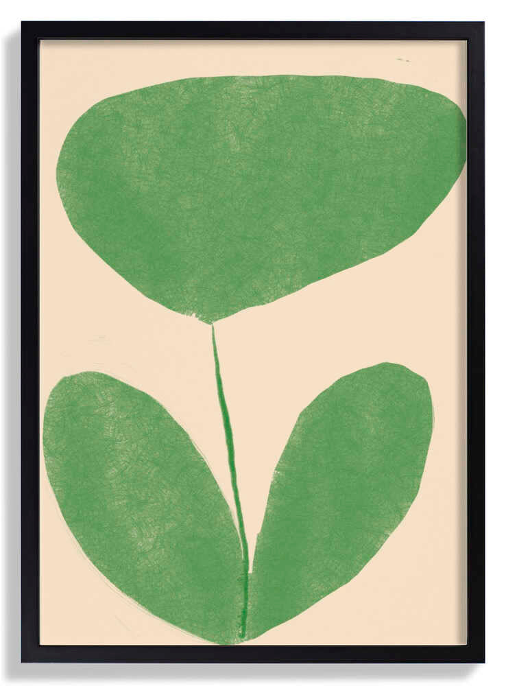 Minimal Green Blossom von Treechild