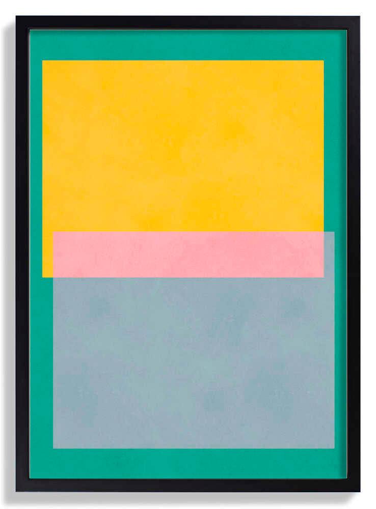 Colorful Geometric Shapes by Vitor Costa