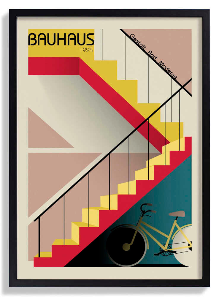 Bauhaus-Gestalt. Rad. Moderne Shape. Wheel. Modern by Fadil Roze