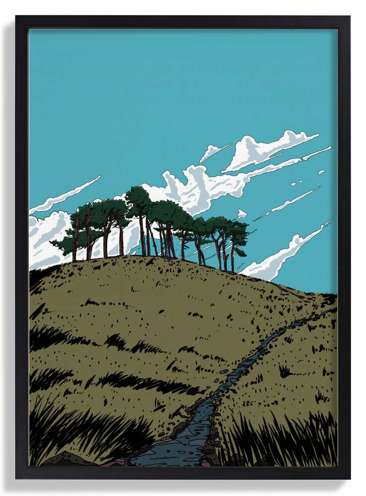 Schottische Hügellandschaft von Nicholas