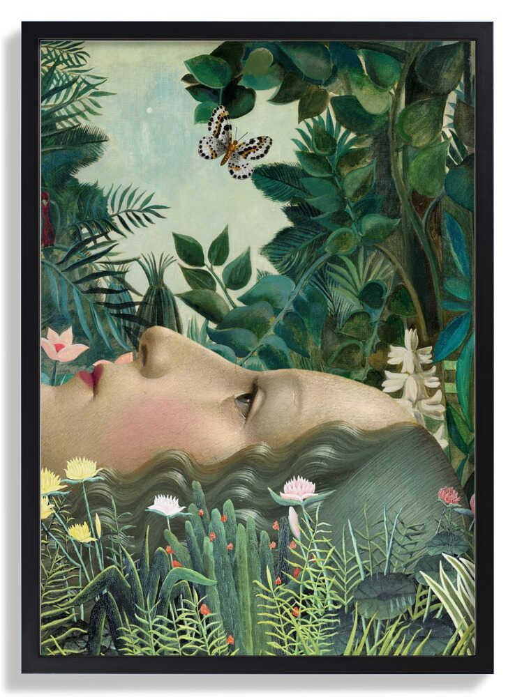 Giovanna im tropischen Garten von Marja van den Hurk