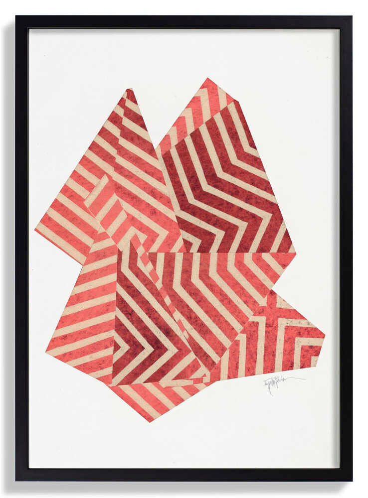 Zen Stone V. (red version) by Paulina Vårregn