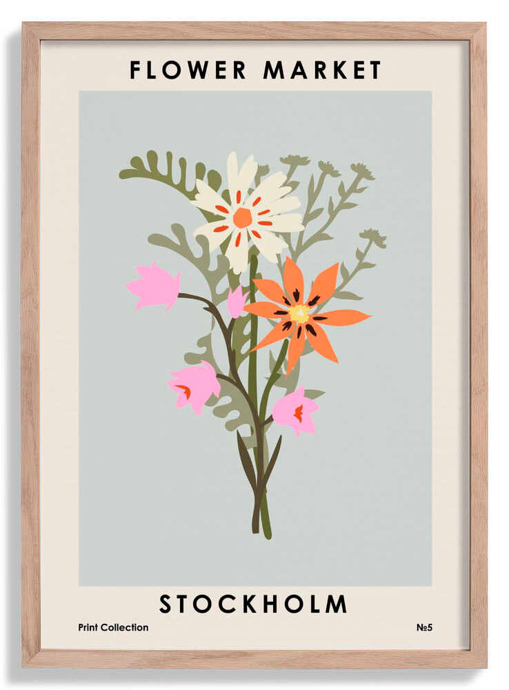 Blumenmarkt Stockholm von NKTN