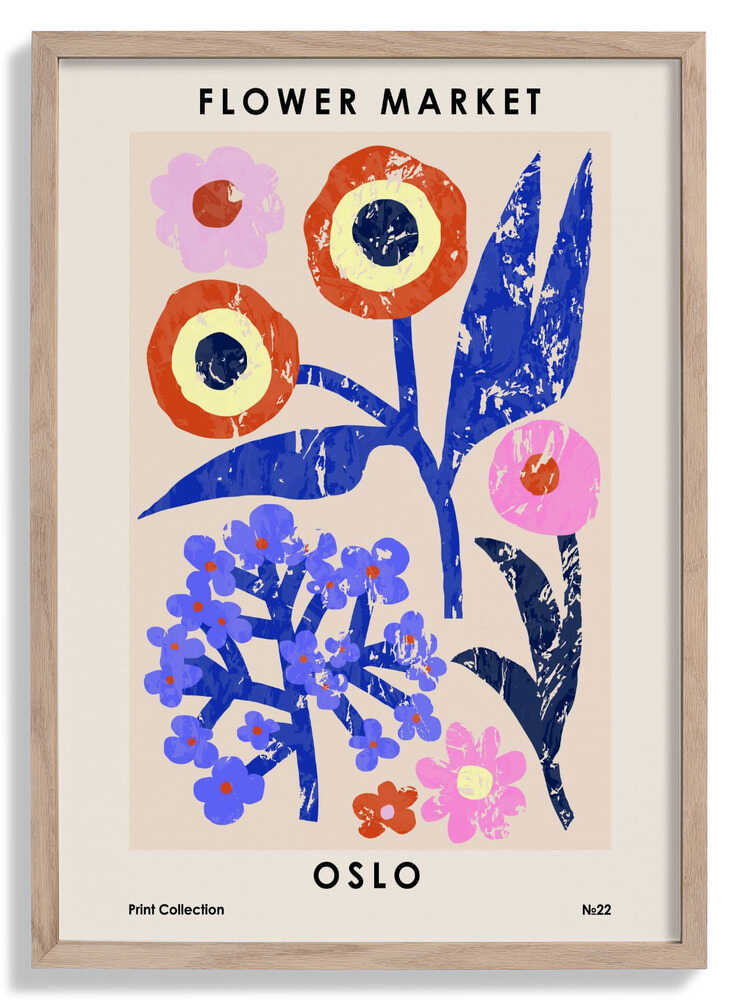 Flower Market. Oslo by NKTN