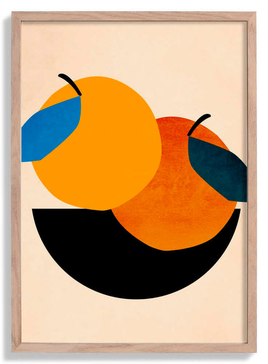 Two Oranges by Kubistika