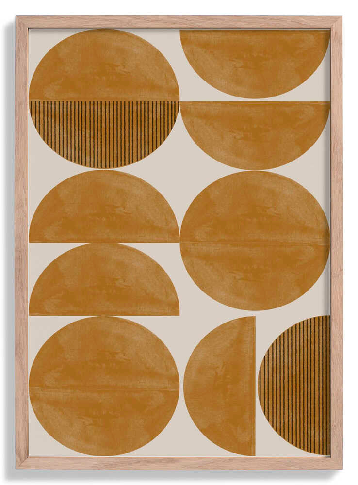 Golden Geometric Rhythm by THE MIUUS STUDIO