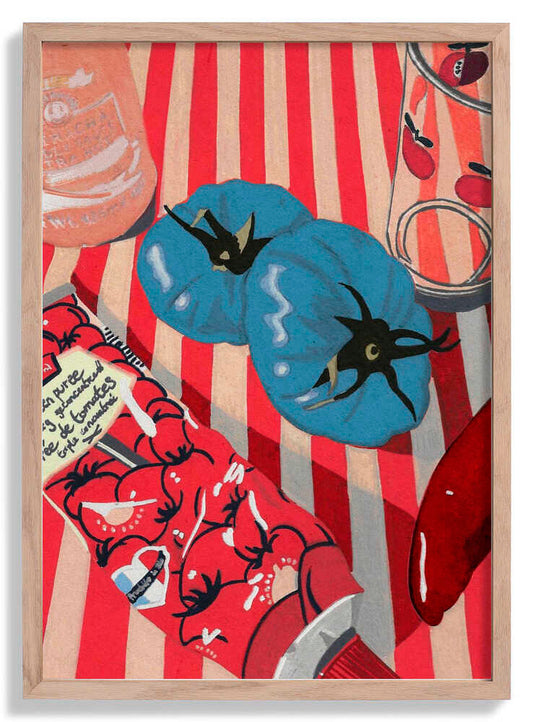 Blue Tomatoes von Studio Mandariini