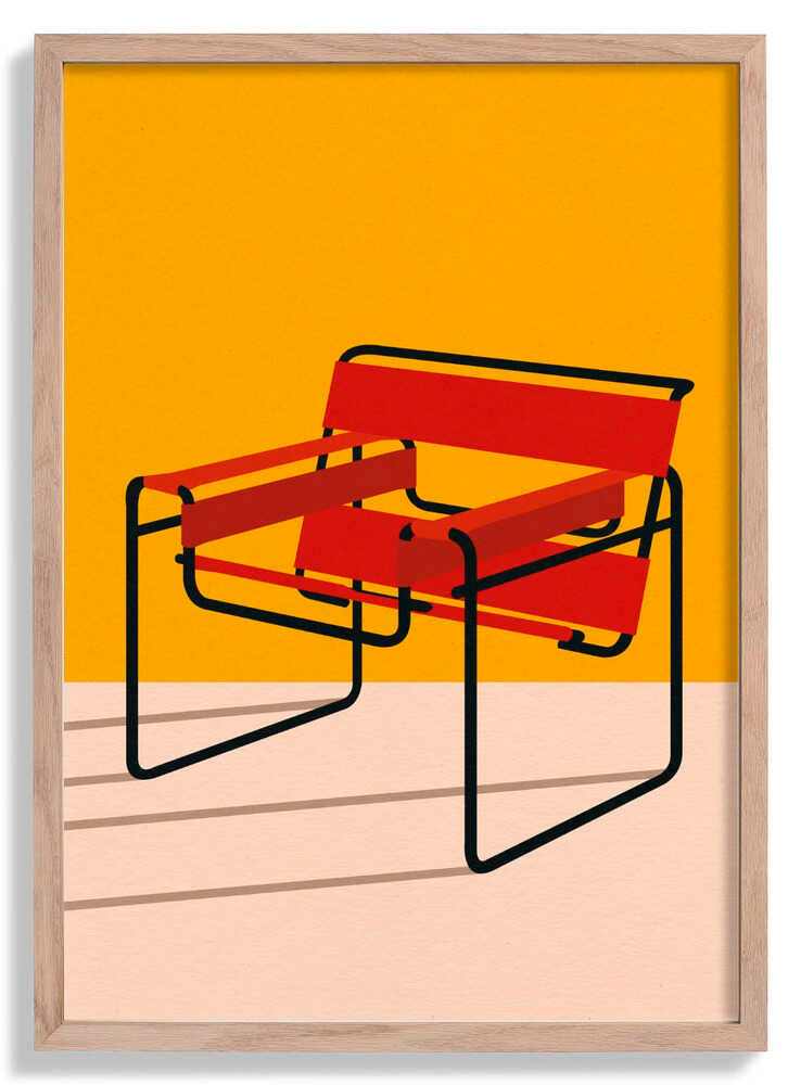 Wassily Chair Marcel Breuer by Rosi Feist