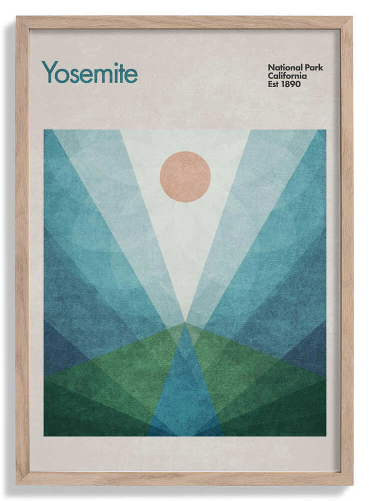 Geometric Sunrise by Emel Tunaboylu