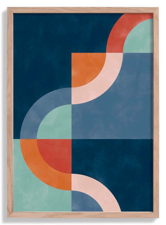 Curved Color Harmony by Elena Ristova