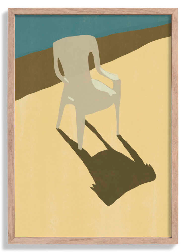 The white chair by Little Dean