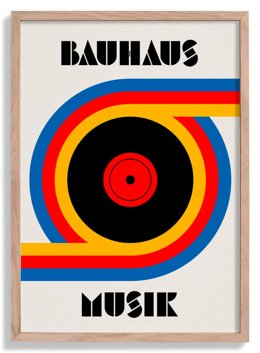 Bauhaus Musik Vinyl by Retrodrome