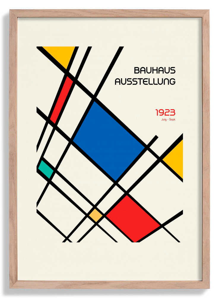 Bauhaus Geometric Design Retro by Retrodrome