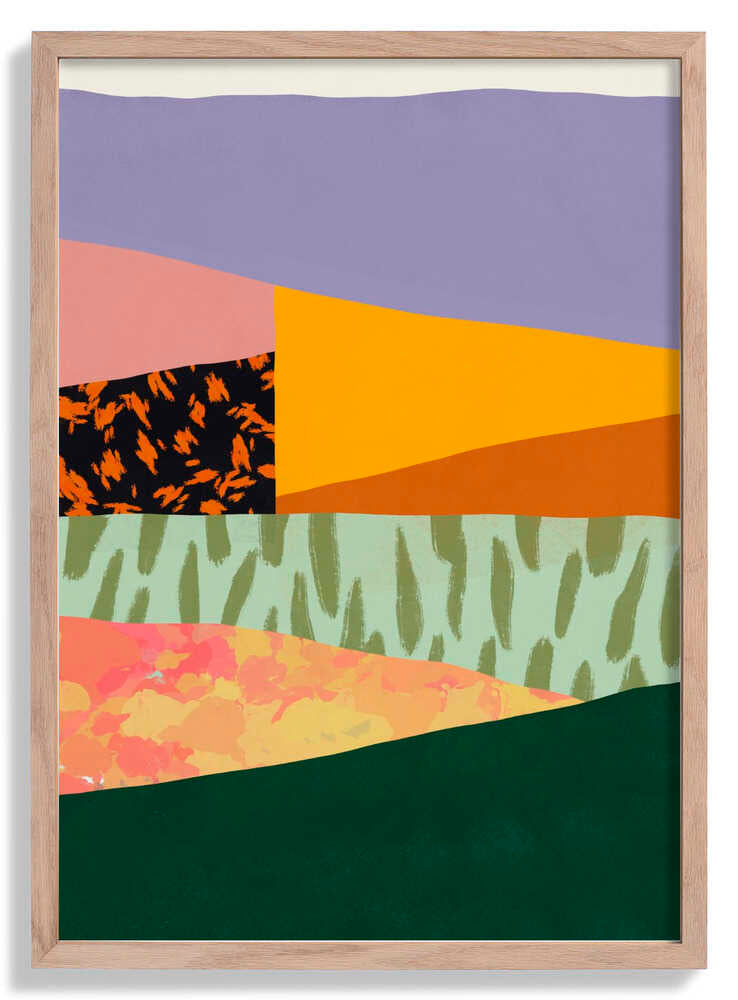 Geometric Patterns with Organic Forms by Little Dean