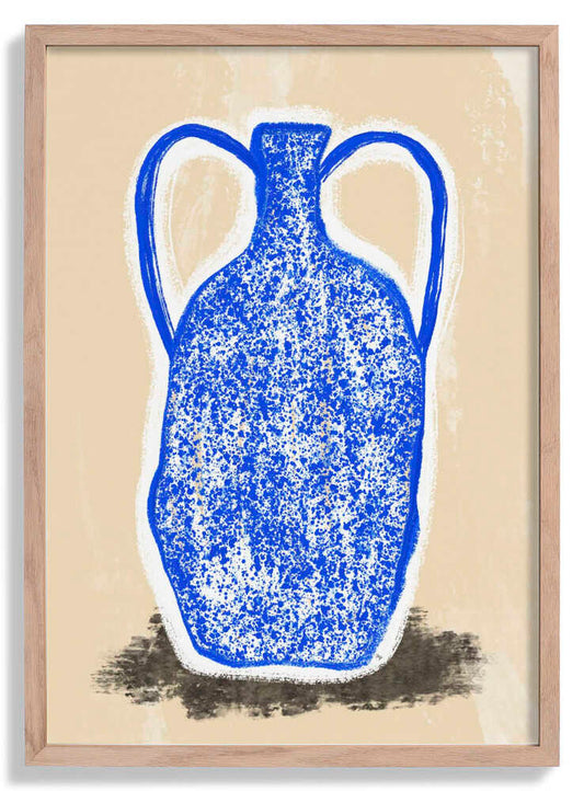 Big Blue Vase by Martina